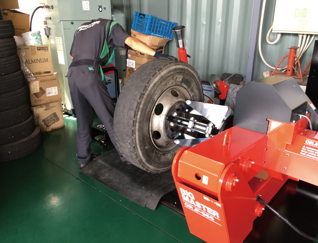 タイヤ持込歓迎！